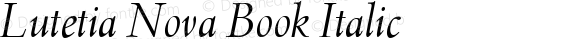 LutetiaNova-BookItalic