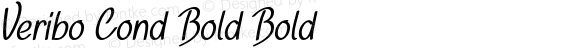 Veribo Cond Bold Bold