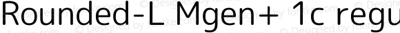 Rounded-L Mgen+ 1c regular Regular
