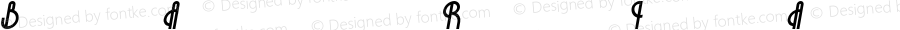 Bohema-Regular-Italic-Alternative