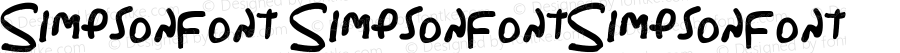 Simpsonfont