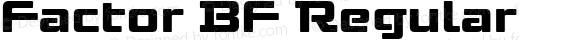 Factor BF Regular Version 1.000;com.myfonts.bomparte.factor-bf.bold.wfkit2.3wfc