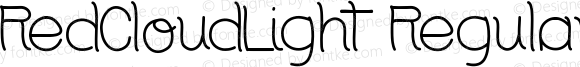 RedCloudLight Regular