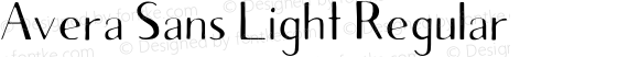 Avera Sans Light Regular