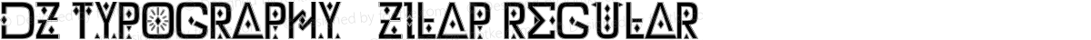 DZ Typography - Zilap Regular