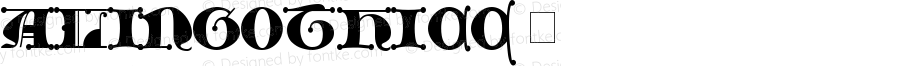 ALINGothicC ☞ 1.0 2012;com.myfonts.alterlittera.initials-gothic-c.regular.wfkit2.3SFM