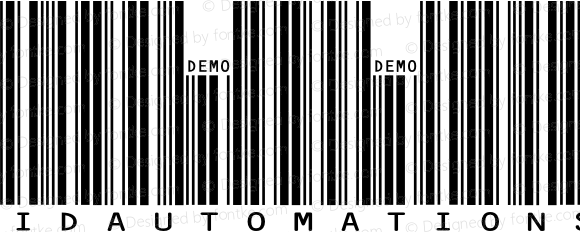 IDAutomationSHC39L Demo Regular IDAutomation.com 2014