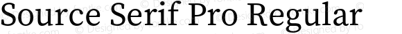 Source Serif Pro Regular