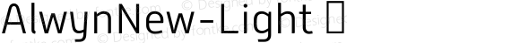 AlwynNew-Light ☞ Version 5.000;com.myfonts.easy.moretype.alwyn-new.light.wfkit2.version.3ugq