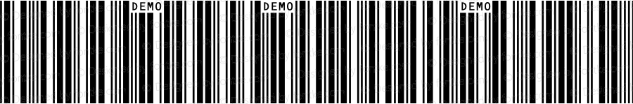 IDAutomationSYC39M Demo Regular IDAutomation.com 2014