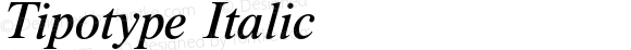 Tipotype Italic