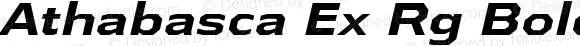 Athabasca Ex Rg Bold Italic