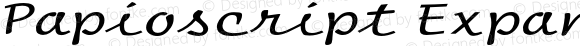 Papioscript Expanded Regular