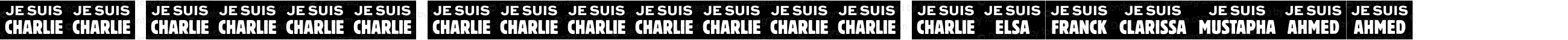 JE SUIS CHARLIE