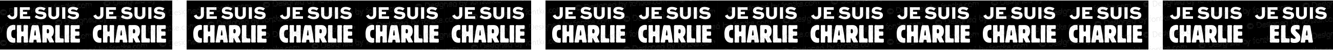 JE SUIS CHARLIE Regular