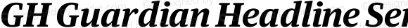 GH Guardian Headline Semibold Italic