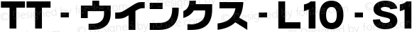 TT-ウインクス-L10-S10 Heavy