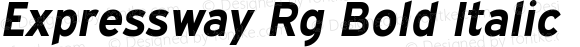 Expressway Rg Bold Italic