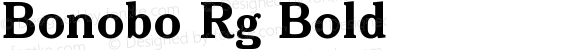 BonoboRg-Bold
