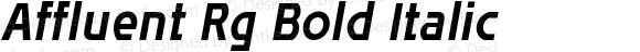 Affluent Rg Bold Italic