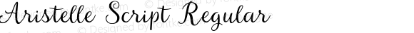 Aristelle Script Regular