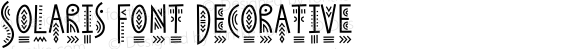 Solaris Font Decorative