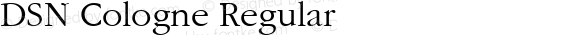 DSN Cologne Regular Version 2.1 - January 1998