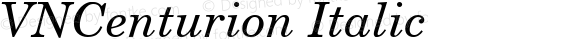 VNCenturion Italic