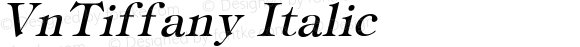 VnTiffany Italic