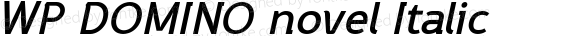 WP DOMINO novel Italic