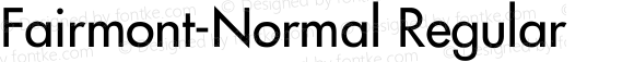 Fairmont-Normal Regular