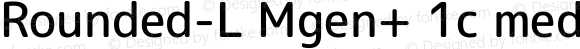 Rounded-L Mgen+ 1c medium Regular