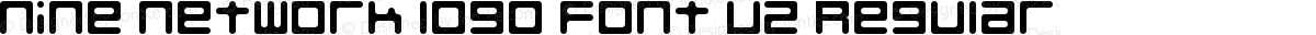 Nine Network logo font v2 Regular