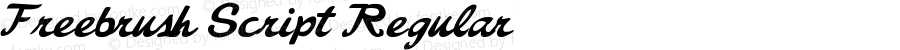 Freebrush Script