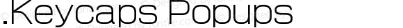 .Keycaps Popups