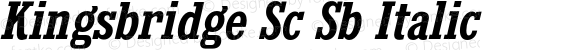 Kingsbridge Sc Sb Italic