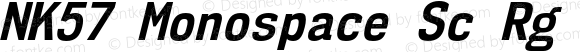 NK57 Monospace Sc Rg Bold Italic