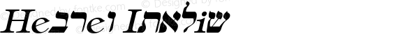 Hebrew Italic