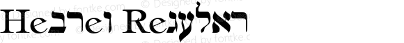 Hebrew Regular