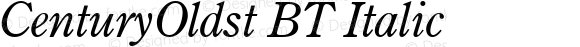 CenturyOldst BT Italic