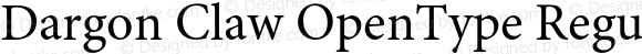 Dargon Claw OpenType Regular