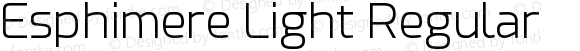 Esphimere Light Regular