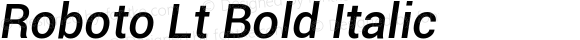 Roboto Medium Italic