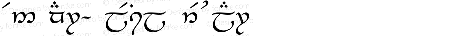 Tengwar-Elesil-Regular