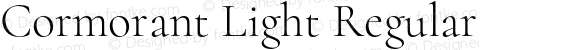 Cormorant Light Regular
