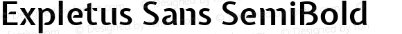 Expletus Sans SemiBold