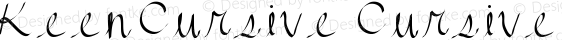 KeenCursive Cursive