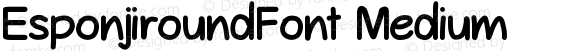 EsponjiroundFont Medium