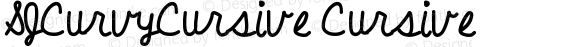 SJCurvyCursive Cursive