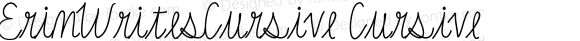 ErinWritesCursive Cursive